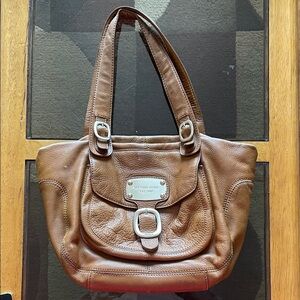 Michael Kors Brown Leather Shoulder Bag